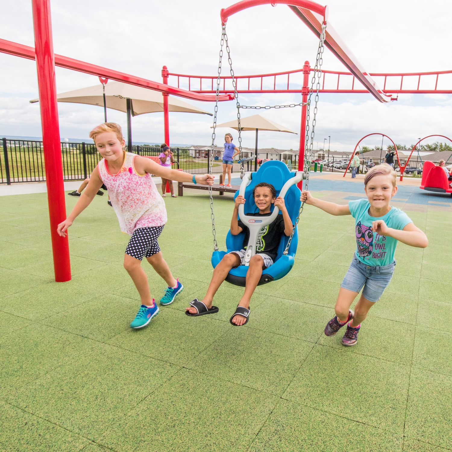 Modern Playground Equipment