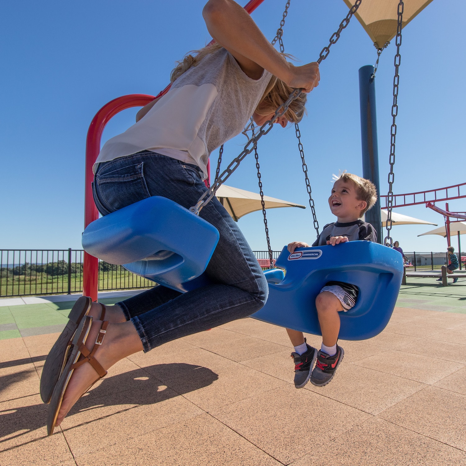 Commercial Playground Swings